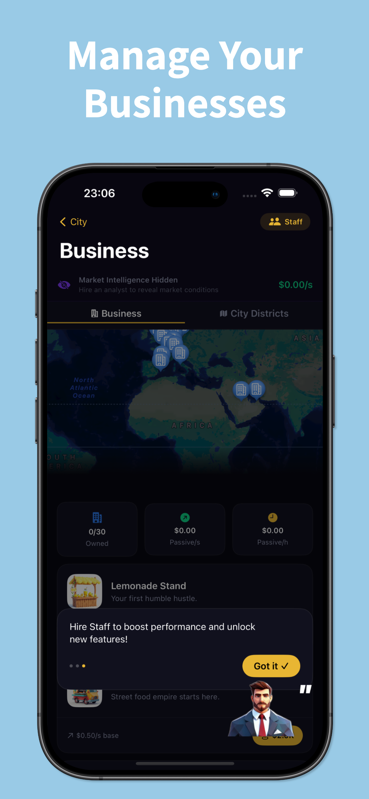 Capitalist World screenshot